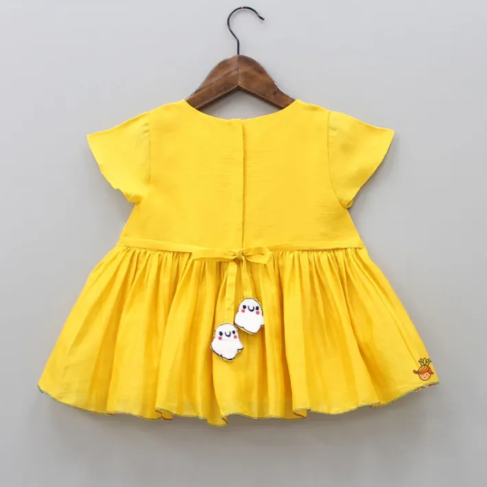 Discount Cloud And Rainbow Embroider Dress Dresses & Sets | Dresses