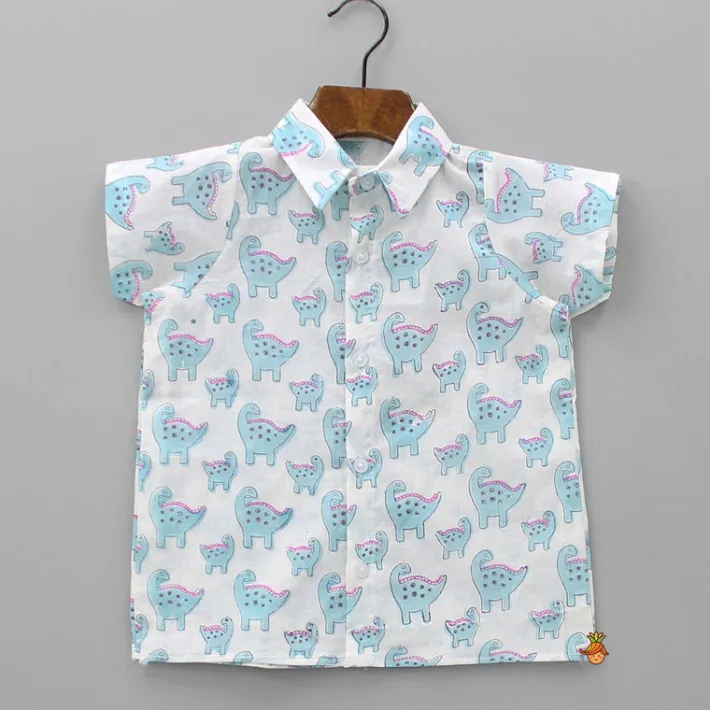 Online Collar Neck Hand Block Printed Front Open Sleepwear BOY Sleep Wear | Sleepwear