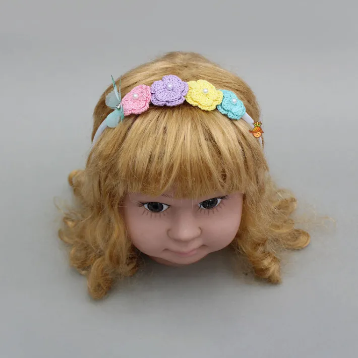 Best Colourful Artificial Flower And Butterfly Embellished Hairband Hair Accessories | Hair Bands