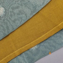 Sale Contrast Panel Detailing Mustard Kurti And Matching Dupatta Ethnic Wear | Kurtis & Jumpsuits