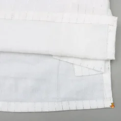 Hot Cotton Lurex Striped White Kurta And Pyjama BOY Indian Ethnic Wear | Ethnic Sets
