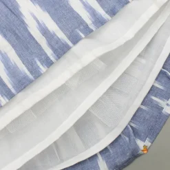Outlet Cotton Top With Knot-Detailed Neckline And Ikat Printed Lehenga Ethnic Wear | Lehengas & Ghagras