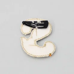 Hot Cut Dana And Beads Embellished S Alphabet Hair Clip Hair Accessories | Hair Clips