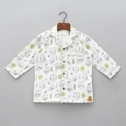 Discount Cute Owl Printed Sleepwear BOY Sleep Wear | Sleepwear