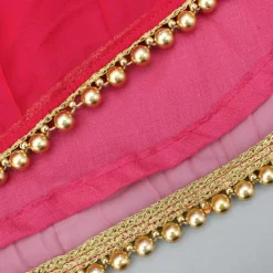 Fashion Dual Tone Embroidered Sleeves High Low Kurti Ethnic Wear | Kurtis & Jumpsuits