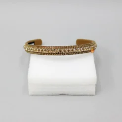 Discount Elegant Artificial Stone Embroidered Hairband Hair Accessories | Hair Bands