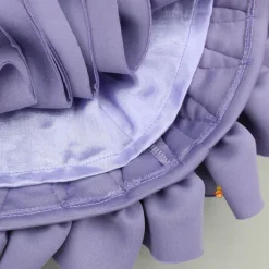 Best Elegant Lavender Ruffle Dress With Matching Sling Bag Dresses & Sets | Dresses