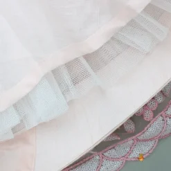Discount Elegant Peach Drape Top And Sequins Embroidered Lehenga Ethnic Wear | Lehengas & Ghagras