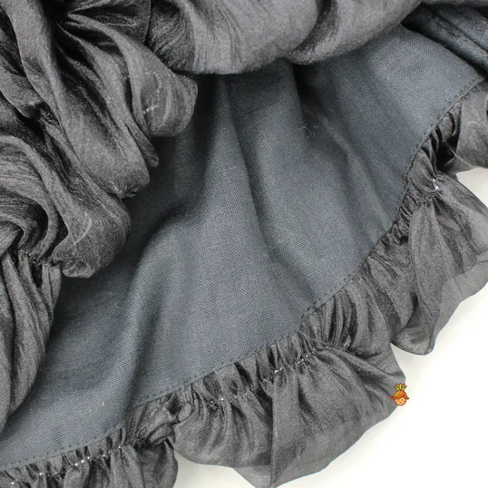 Fashion Embellished Dress With Ruffled Detailing Dresses & Sets | Dresses