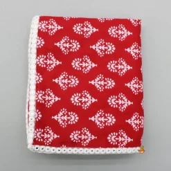 Sale Embellished Printed Strappy Red Top And Lehenga With Matching Dupatta Ethnic Wear | Lehengas & Ghagras