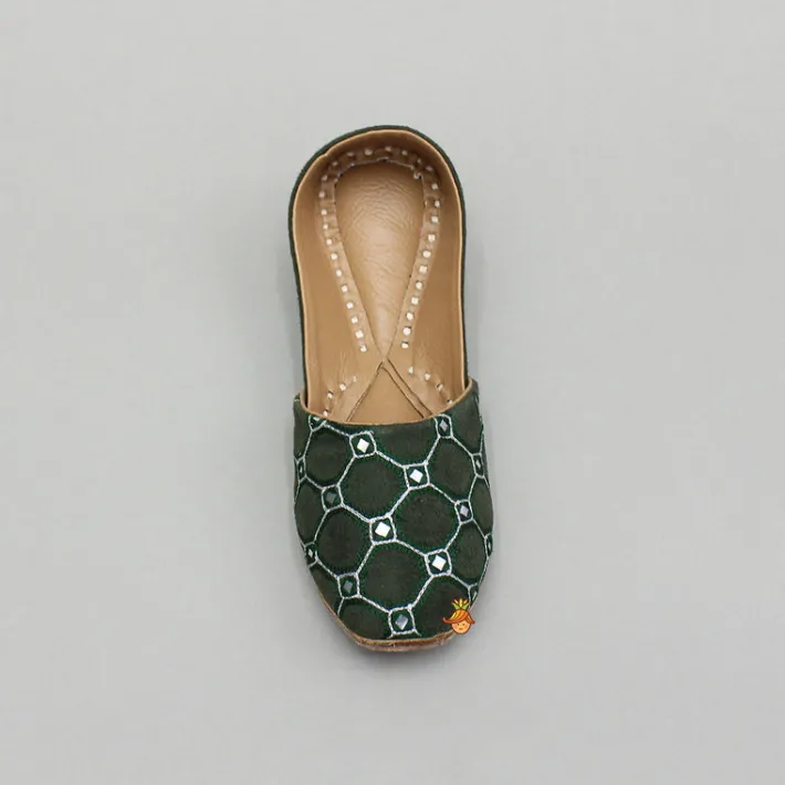 Online Embroidered And Embellished Jutti BOY Shoes
