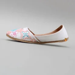 Outlet Embroidered And Faux Mirror Work Jutti BOY Shoes | Shoes