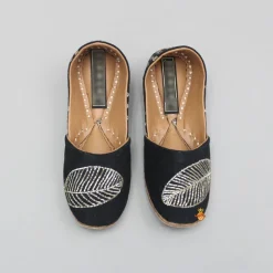 Hot Embroidered Black Jutti BOY Shoes | Shoes