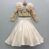 Fashion Embroidered Elegant Ruffle Detailed Top And Lehenga Ethnic Wear | Lehengas & Ghagras