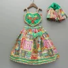 Discount Embroidered Heart Shaped Top And Multicolour Lehenga With Dupatta Ethnic Wear | Lehengas & Ghagras