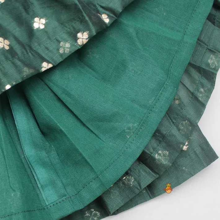 Sale Embroidered Strappy Green Kurti Ethnic Wear | Kurtis & Jumpsuits