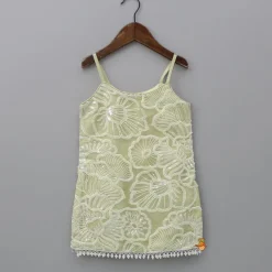 Fashion Embroidered Strappy Kurti With Palazzo And Dupatta Ethnic Wear | Palazzos & Shararas