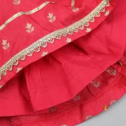 Outlet Embroidered Strappy Peplum Top And Dhoti With Dupatta Ethnic Wear | Dhotis & Patialas