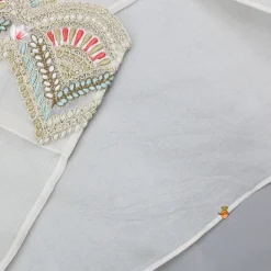 Best Embroidered Strappy Top With Cape And Palazzo Ethnic Wear | Palazzos & Shararas