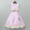 Discount Embroidered Stylish Hem Lavender Top And Pleated Lehenga Ethnic Wear | Lehengas & Ghagras
