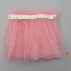 Outlet Embroidered Top And Dual Tone Lehenga With Net Dupatta Ethnic Wear | Lehengas & Ghagras