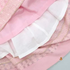 Clearance Embroidered Top And Lehenga With Matching Potli And Net Dupatta Ethnic Wear | Lehengas & Ghagras
