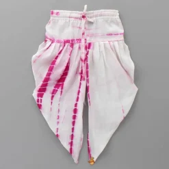 New Embroidered Top With Tie And Dye Dhoti Ethnic Wear | Dhotis & Patialas