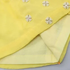 Discount Embroidered Yellow Kurta And Dhoti BOY Twinning Sets | Indian Ethnic Wear