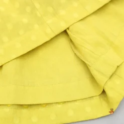 Online Embroidered Yellow Kurti And Salwar With Dupatta Ethnic Wear | Churidars & Salwars