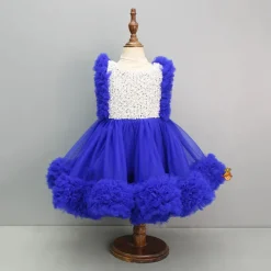 Online Embroidered Yoke Trail Dress With Detachable Bow And Matching Swirled Bowie Headband Dresses & Sets | Dresses