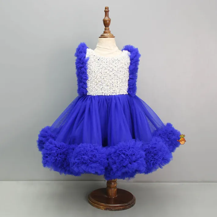 Online Embroidered Yoke Trail Dress With Detachable Bow And Matching Swirled Bowie Headband Dresses & Sets | Dresses