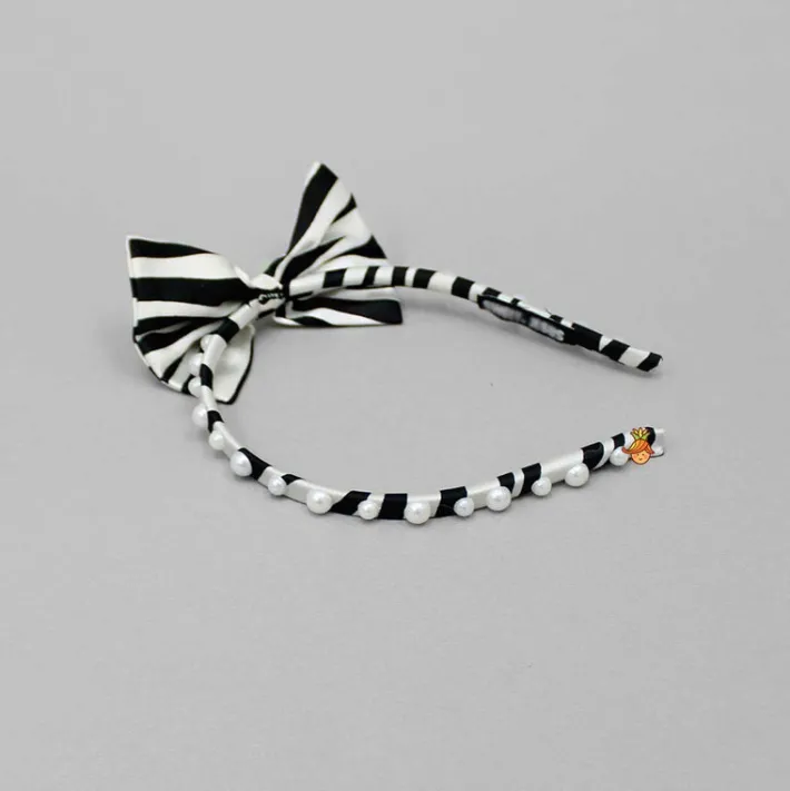 Fashion Exquisite Black And White Bowie Hairband Hair Accessories | Hair Bands