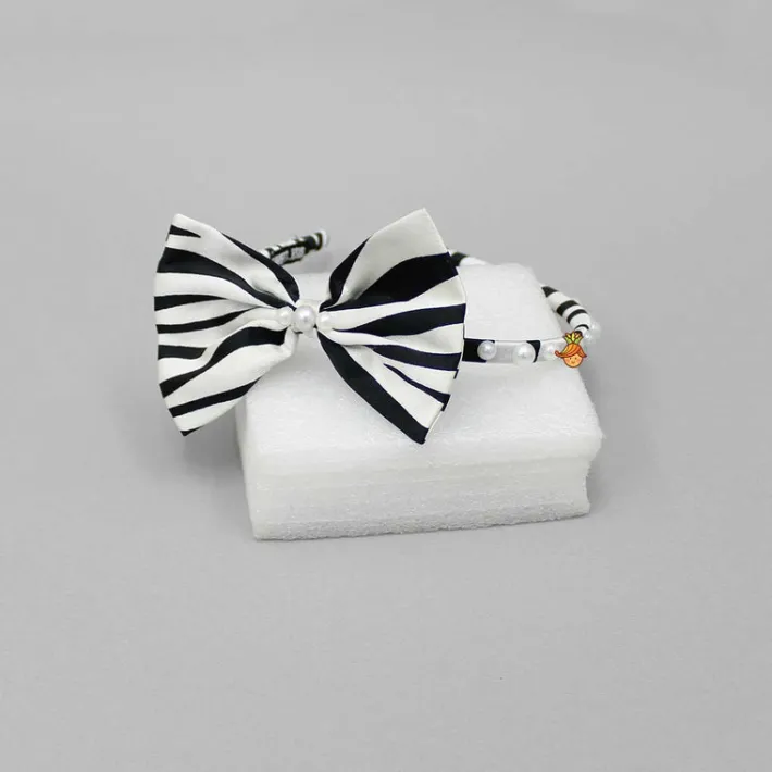 Fashion Exquisite Black And White Bowie Hairband Hair Accessories | Hair Bands