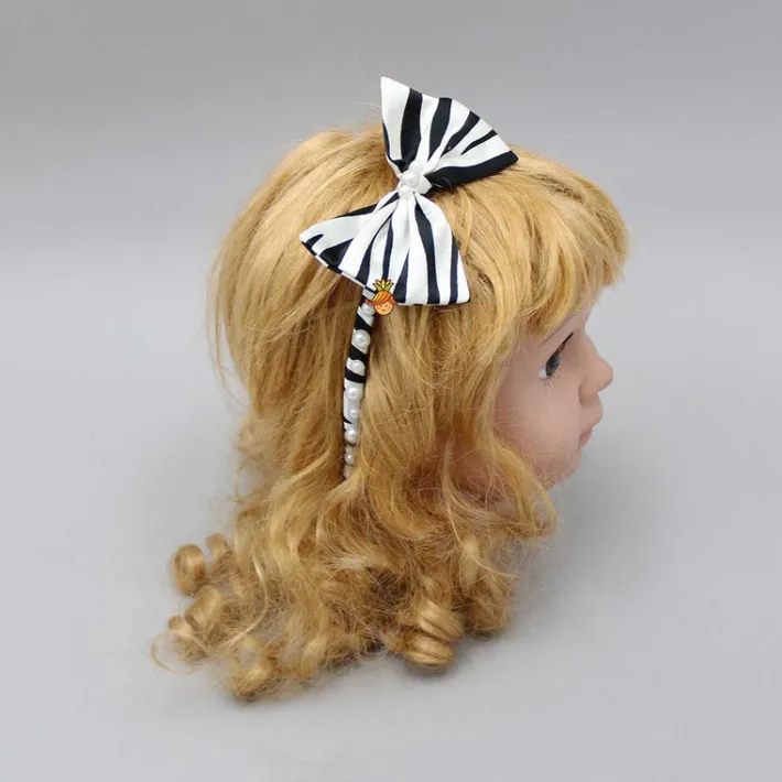 Fashion Exquisite Black And White Bowie Hairband Hair Accessories | Hair Bands