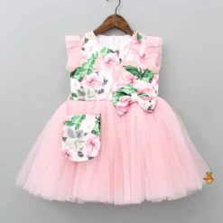 Discount Exquisite Floral Printed Frilly Dress Dresses & Sets | Dresses