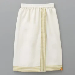 Online Exquisite Off White Shirt And Stitched Lungi With Shawl BOY Indian Ethnic Wear | Ethnic Sets