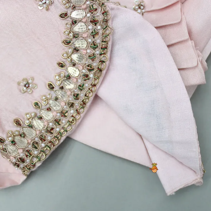 Online Fancy Sequins And Pearls Embroidered Top With Lehenga And Dupatta Ethnic Wear | Lehengas & Ghagras