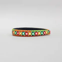 Clearance Faux Mirror Studded Multicolour Hairband Hair Accessories | Hair Bands