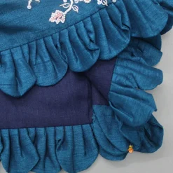 Discount Floral Embroidered Blue Top And Palazzo Ethnic Wear | Palazzos & Shararas