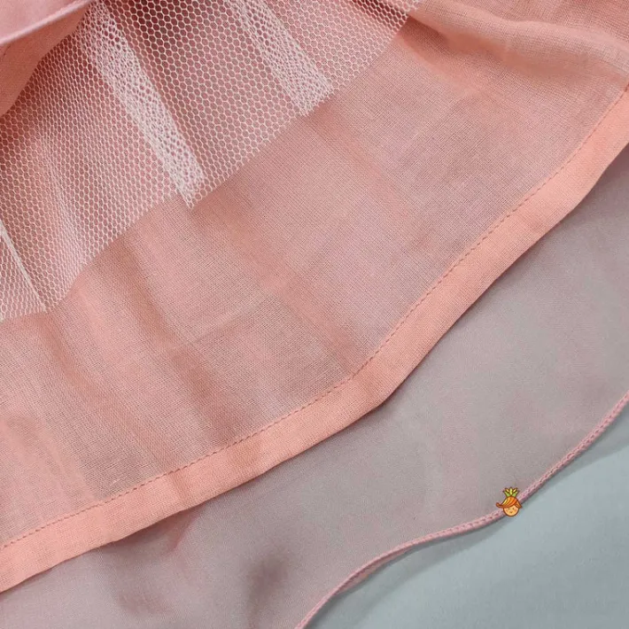 New Floral Embroidered Stylish Back Pink Top And Lehenga Ethnic Wear | Lehengas & Ghagras