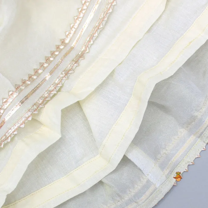 Online Floral Embroidered Top And Flared Lehenga Ethnic Wear | Lehengas & Ghagras