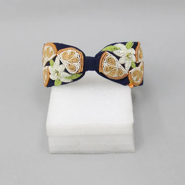 Hot Floral Hand Embroidered Hairband Hair Accessories | Hair Bands