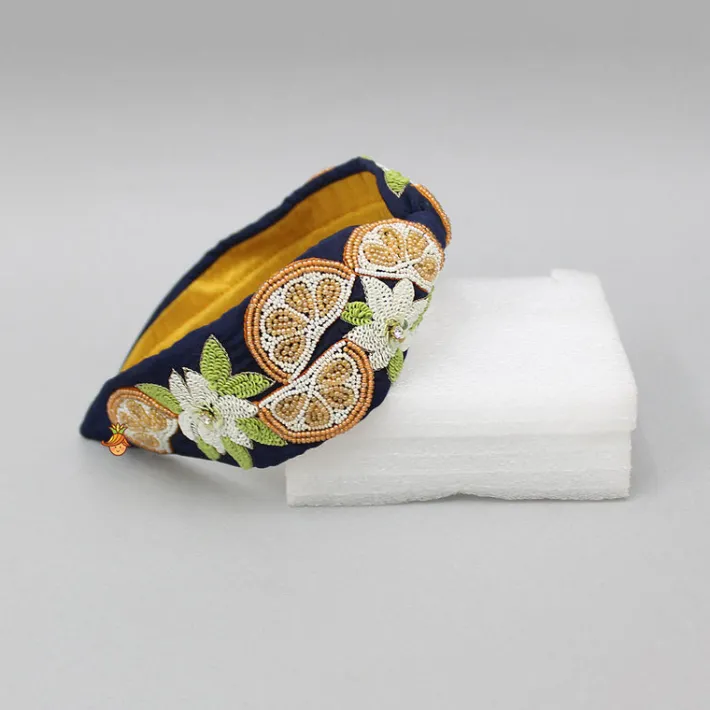 Hot Floral Hand Embroidered Hairband Hair Accessories | Hair Bands