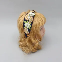 Hot Floral Hand Embroidered Hairband Hair Accessories | Hair Bands