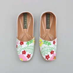Sale Floral Multicolour Embroidered Jutti BOY Shoes | Shoes