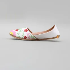 Sale Floral Multicolour Embroidered Jutti BOY Shoes | Shoes