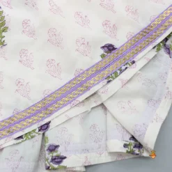 Outlet Floral Printed Angarkha Styled Kurti And Dhoti Twinning Sets | Ethnic Wear