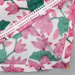Best Floral Printed Halter Neck Top And Tulip Dhoti Ethnic Wear | Dhotis & Patialas