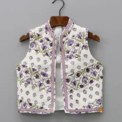 Clearance Floral Printed Kurta With Jacket And Dhoti BOY Twinning Sets | Indian Ethnic Wear