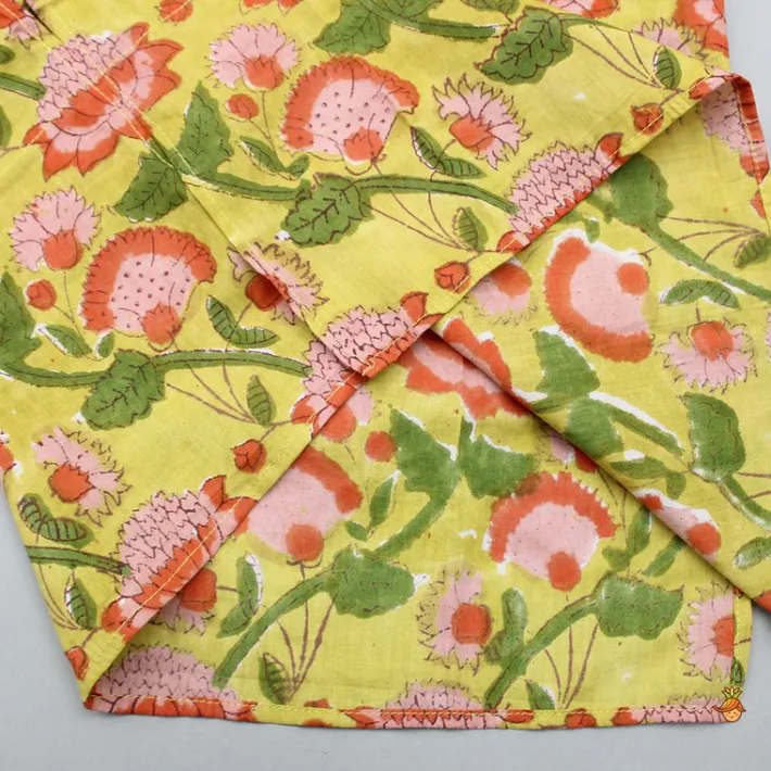 Best Floral Printed Multicolor Kurta With Pyjama BOY Indian Ethnic Wear | Ethnic Sets